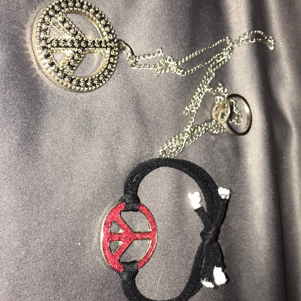 peace sign jewelry collection